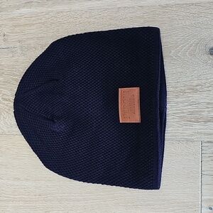 NWOT Peroni Nastro Azzurro Knit Beanie